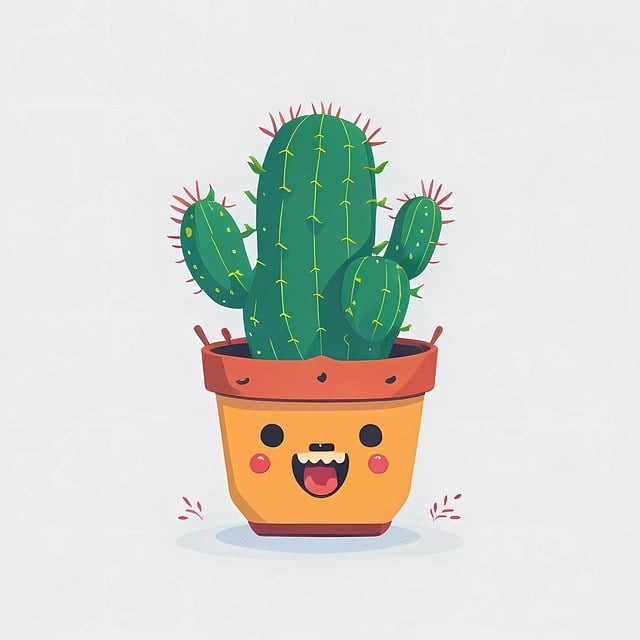 happy cactus